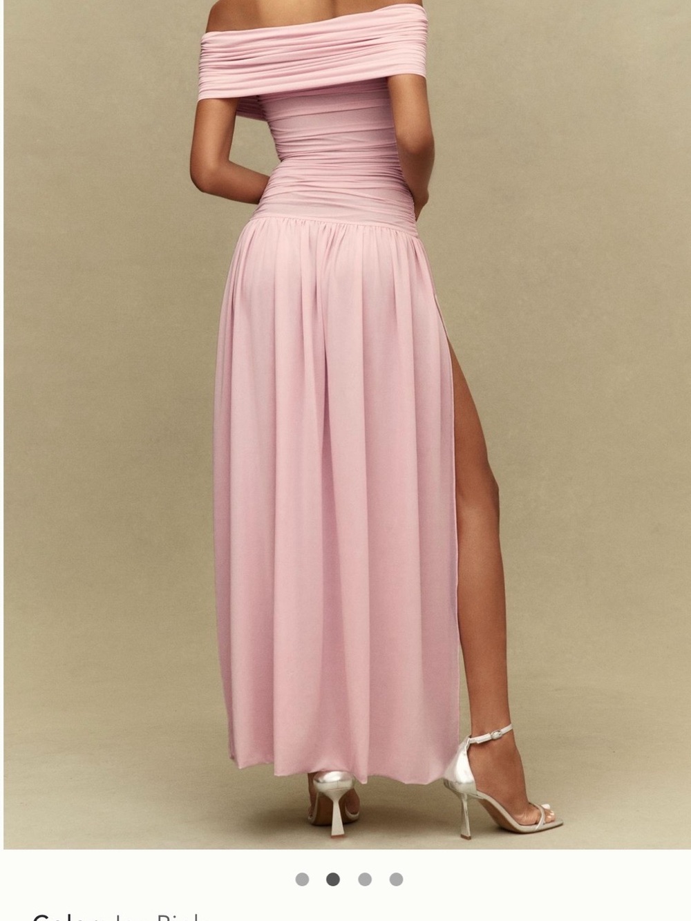 Ronny Kobo Collection Light Pink Dress - Picture 5 of 5